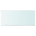 Miniatyrbilde 2 av 2: vidaXL Hyllepanel klart glass 50x25 cm