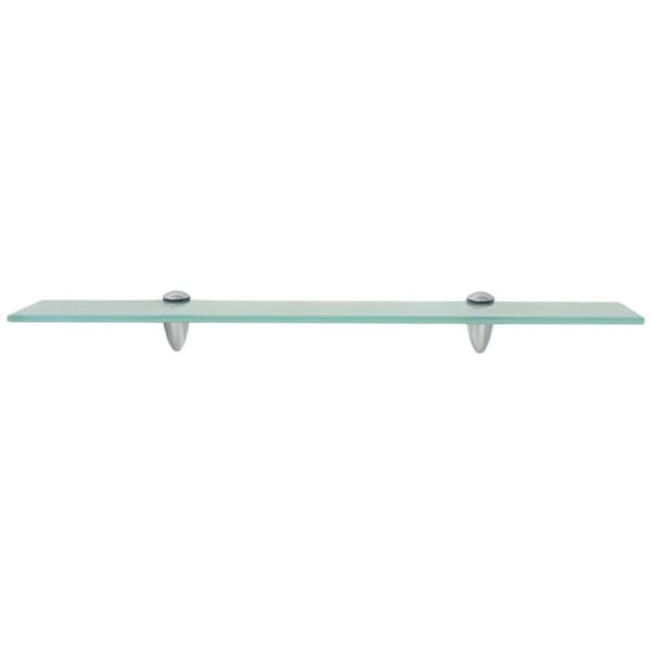 vidaXL Svävande hylla glas 60x10 cm 8 mm