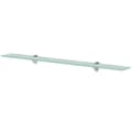 Miniatyrbilde 1 av 4: vidaXL Flytende hylle glass 90x20 cm 8 mm