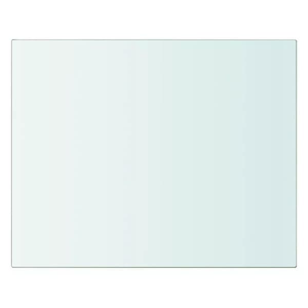 vidaXL Hyllplan glas genomskinlig 20x25 cm