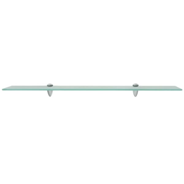 vidaXL Flytende hylle glass 80x10 cm 8 mm
