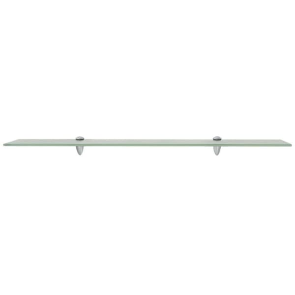 vidaXL Flytende hylle glass 90x10 cm 8 mm