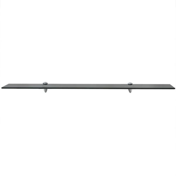 vidaXL Flytende hylle glass 100x10 cm 8 mm