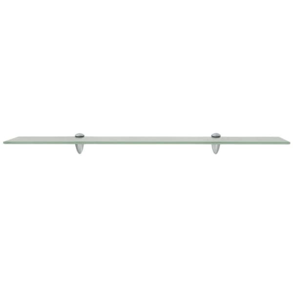 vidaXL 243799 svævende hylde i glas 80x20 cm 8 mm