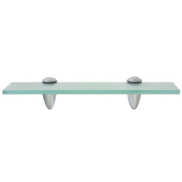 vidaXL svævehylde glas 30x10 cm 8 mm
