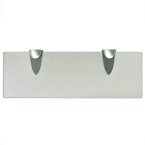 vidaXL svævehylde glas 30x10 cm 8 mm
