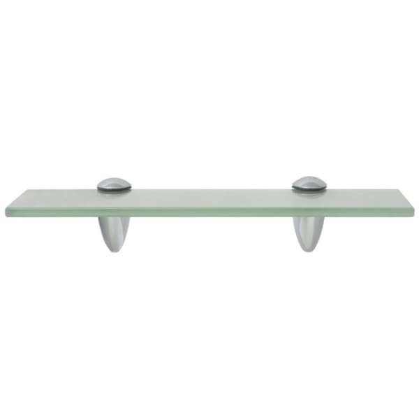 vidaXL svævehylde glas 30x10 cm 8 mm