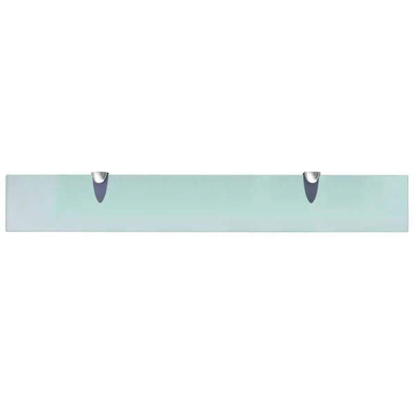 vidaXL svævehylde glas 70x10 cm 8 mm