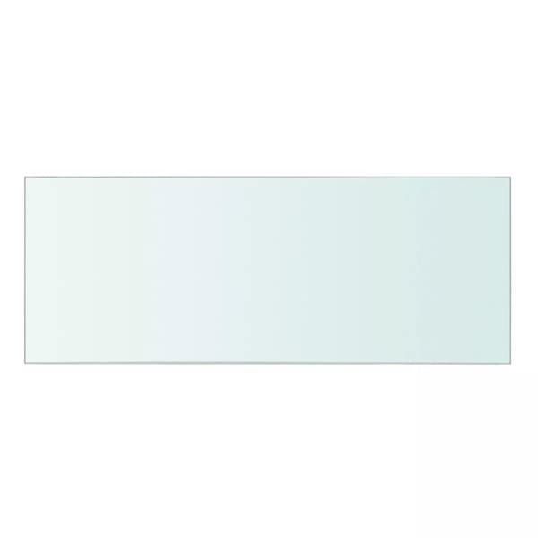 vidaXL hylde glaspanel klar 40x15 cm