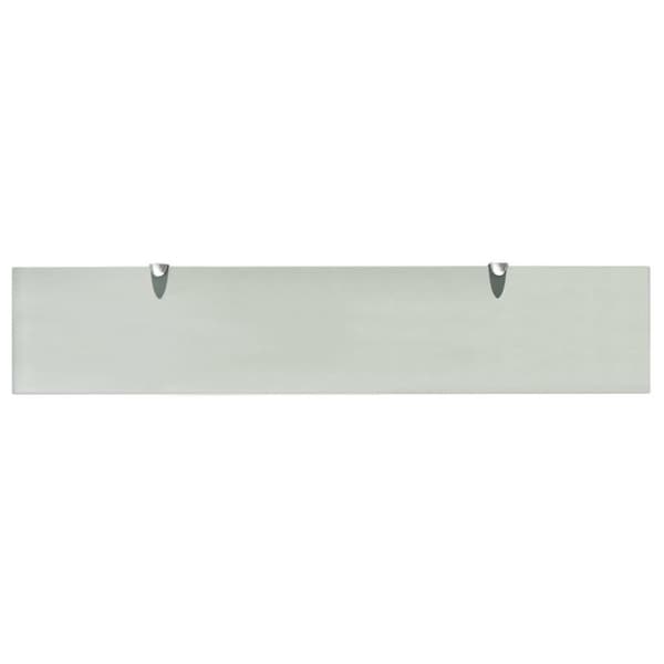 vidaXL svævehylde glas 100x20 cm 8 mm