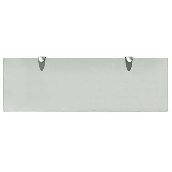 vidaXL svævehylde glas 60x20 cm 8 mm