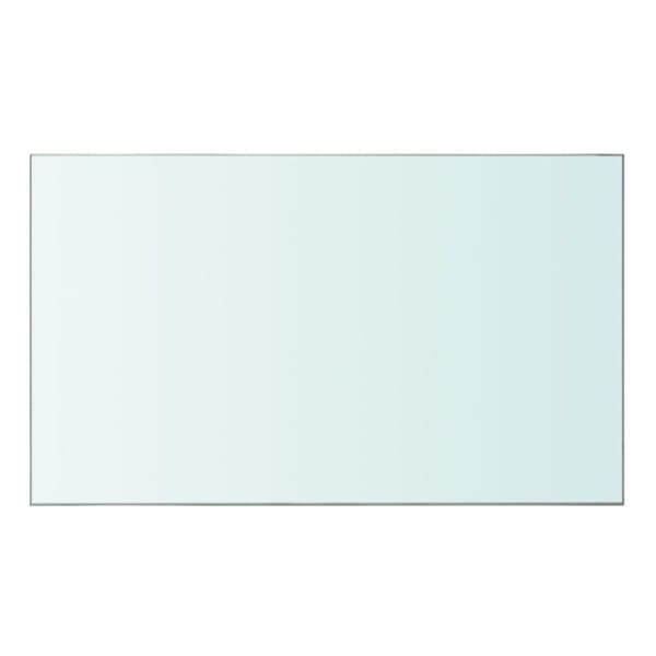 vidaXL hylde glaspanel klar 50x30 cm