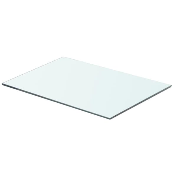 vidaXL hylde glaspanel klar 50x30 cm