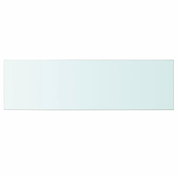 vidaXL Hyllypaneeli Kirkas Lasi 100x30 cm
