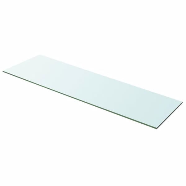 vidaXL Hyllypaneeli Kirkas Lasi 100x30 cm