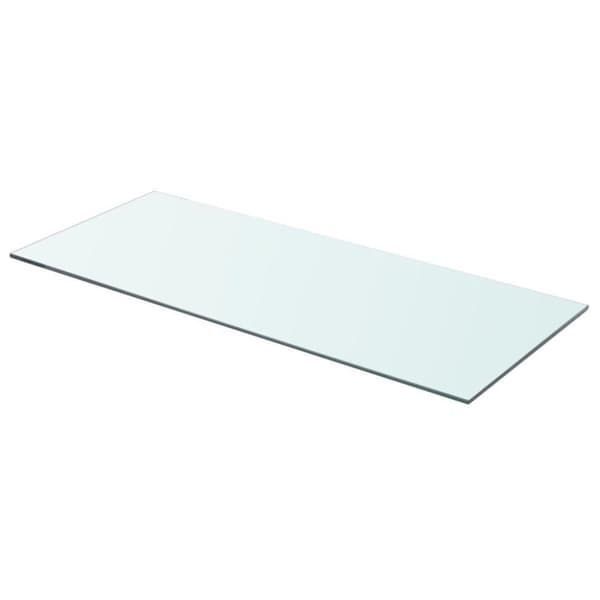 vidaXL glashyldepanel gennemsigtig 70x30 cm