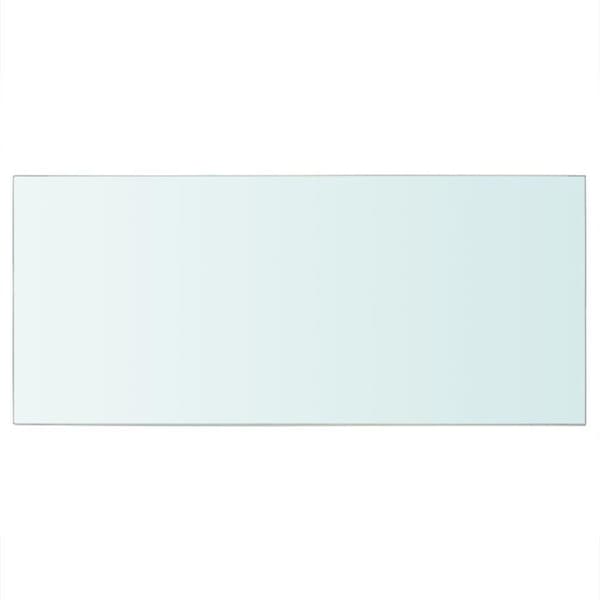vidaXL hylde glaspanel klar 50x25 cm