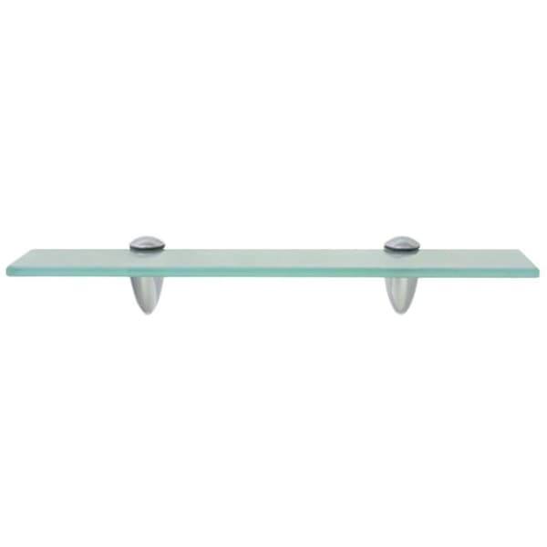 vidaXL svævehylde glas 40x20 cm 8 mm