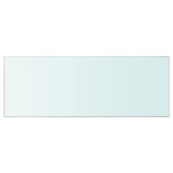 vidaXL glashyldepanel gennemsigtig 80x30 cm