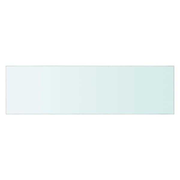 vidaXL hylde glaspanel klar 70x20 cm