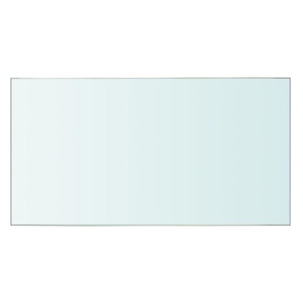vidaXL hylde glaspanel klar 30x12 cm