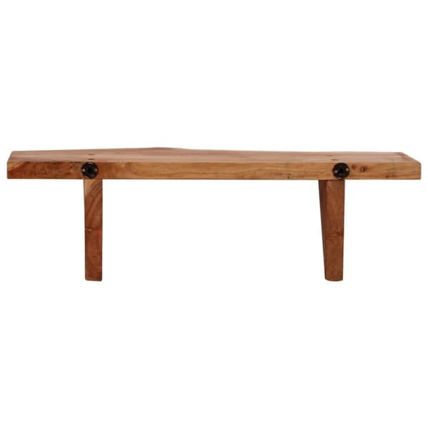 vidaXL Vegghyller 2 stk 60x20x18 cm heltre akasie