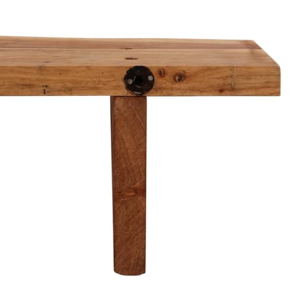 vidaXL Vegghyller 2 stk 60x20x18 cm heltre akasie