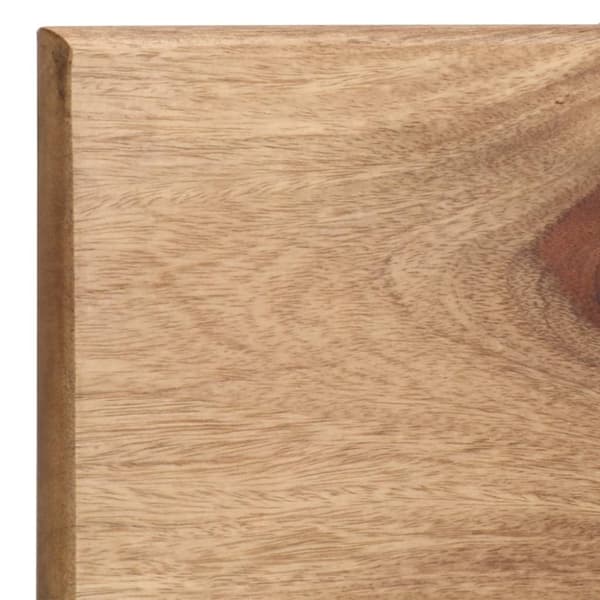 vidaXL væghylder 2 stk. 118 x 26 x 20 cm massivt sheeshamtræ