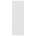 Miniatyrbilde 4 av 6: vidaXL Vegghyller hvit 104x20x58,5 cm konstruert tre