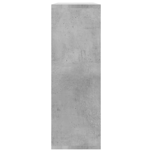 vidaXL Seinähyllyt betoninharmaa 104x20x58,5 cm tekninen puu
