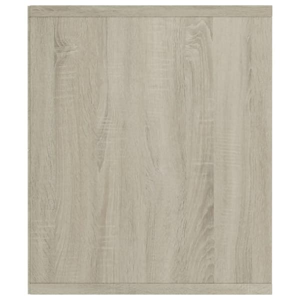 vidaXL Bokhylla/TV-bänk sonoma-ek 143x30x36 cm