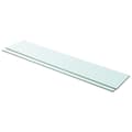 Pikkukuva 1 / 3: vidaXL Hyllyt 2 kpl kirkas lasi 100x20 cm