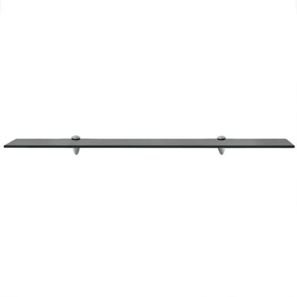 vidaXL Svävande hyllor 2 st glas 90x10 cm 8 mm