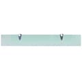 Miniatyrbilde 4 av 5: vidaXL Flytende hyller 2 stk glass 70x10 cm 8 mm