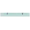 Miniatyrbilde 4 av 5: vidaXL Flytende hyller 2 stk glass 80x10 cm 8 mm