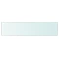 Miniatyrbilde 3 av 3: vidaXL Hyllepaneler 2 stk klart glass 60x15 cm