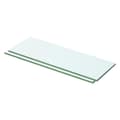 Miniatyrbild 1 av 3: vidaXL Hyllplan 2 st glas genomskinlig 50x12 cm