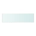 Miniatyrbillede 3 af 3: vidaXL hylder 2 stk. glaspanel 50 x 12 cm klar