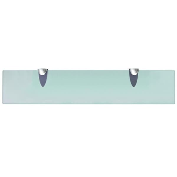 vidaXL svævehylde 2 stk. 50 x 10 cm 8 mm glas