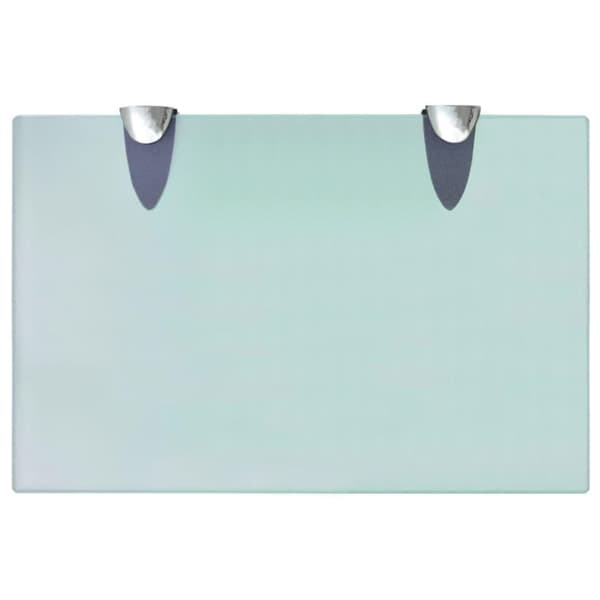 vidaXL svævehylde 2 stk. 30 x 20 cm 8 mm glas