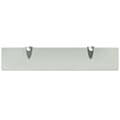 Miniatyrbilde 3 av 4: vidaXL Flytende hyller 2 stk glass 50x10 cm 8 mm