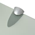 Miniatyrbilde 4 av 4: vidaXL Flytende hyller 2 stk glass 50x10 cm 8 mm