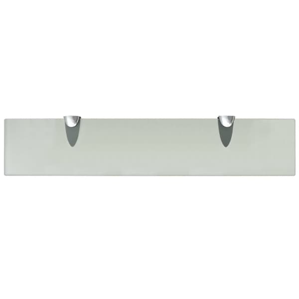 vidaXL svævehylder 2 stk. 50 x 10 cm 8 mm glas