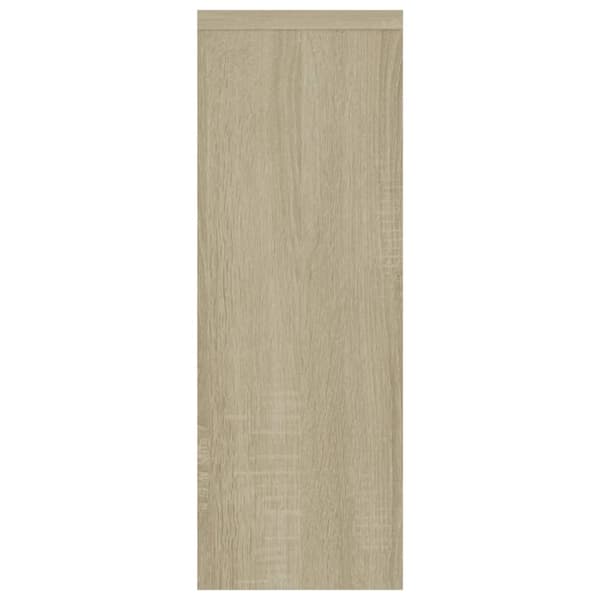 vidaXL Vägghylla sonoma-ek 45,1x16x45,1 cm konstruerat trä