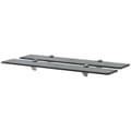 Miniatyrbilde 1 av 5: vidaXL Flytende hyller 2 stk glass 70x20 cm 8 mm