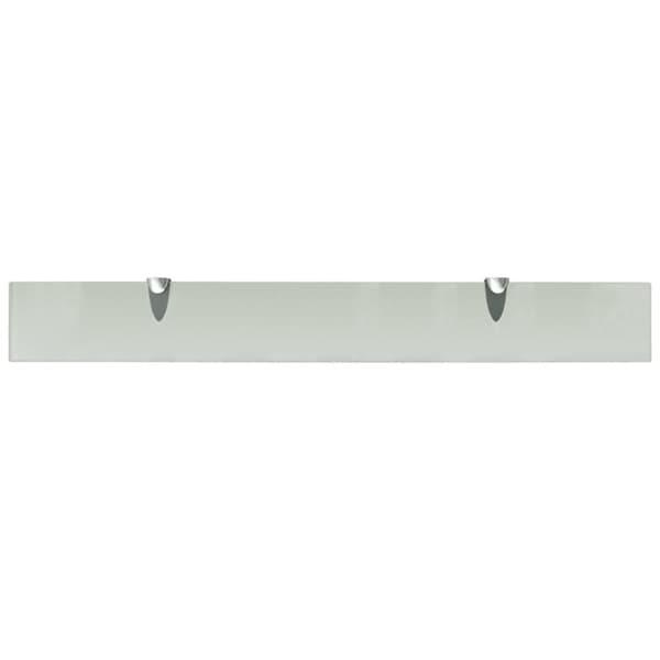 vidaXL svævehylde 2 stk. 80 x 10 cm 8 mm glas