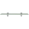 Miniatyrbilde 3 av 5: vidaXL Flytende hyller 2 stk glass 40x20 cm 8 mm