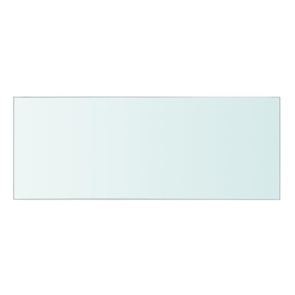vidaXL Hyllyt 2 kpl kirkas lasi 40x15 cm