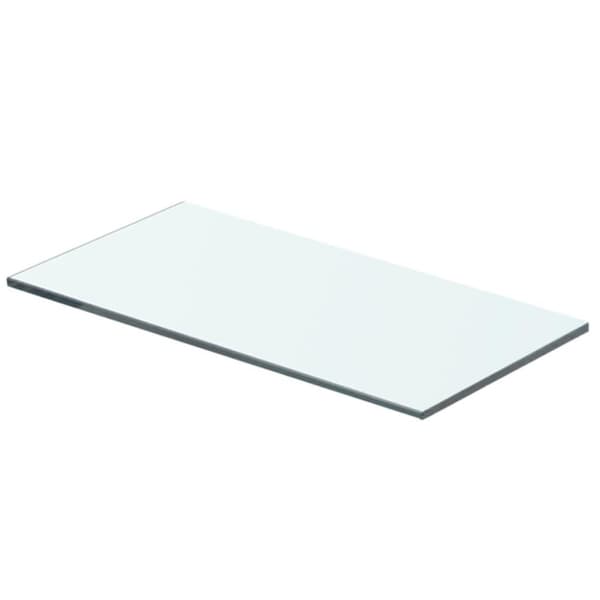 vidaXL Hyllyt 2 kpl kirkas lasi 40x15 cm
