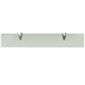 Miniatyrbilde 4 av 5: vidaXL Flytende hyller 2 stk glass 60x10 cm 8 mm